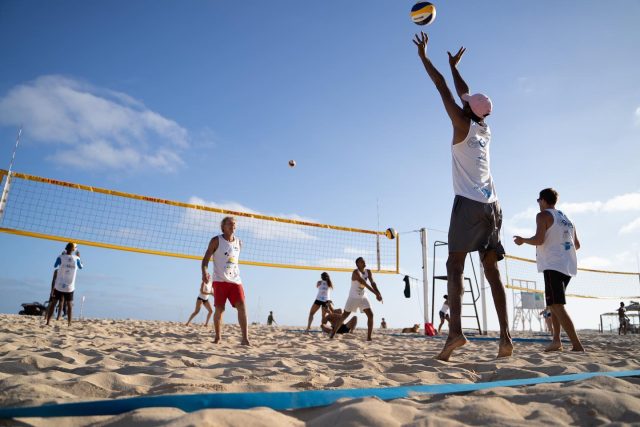 Beachvolleyball Training with @cabolibre_beachcamps 🏐☀️
.
First of all we train for two hours once a day!
.
Not only do you train with a professional beachvolleyball coach, but you train in homogenous groups.
.
Our coach’s place great emphasis on helping you improve your technique and teaching you new techniques. In addition you can always get in touch with our coaches for any further wishes and questions!
#beach #beachvolleyball #beachcamp #volleyball #volleyball #volley #voleibol #voleidepraia #vôlei #vôleidepraia #santamaria #salisland #caboverde #capeverde #volleyballafrica #beachvolleyballafrica #voleydeplaya #cabolibrebeachcamps #cabolibre #instadaily #instapic #summer #summervibes #lifestyle #lifeisgood #volley #volleyballteam #volleyballlife #volleyballplayer #sunny #sunlover #coach